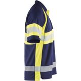 Blaklader UV-Poloshirt High Vis Klasse 1 3338-1051 - Marine High Vis Geel
