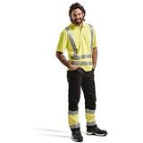 BLAKLÄDER® unisex Warnschutz Shirt 3391 gelb Größe XS