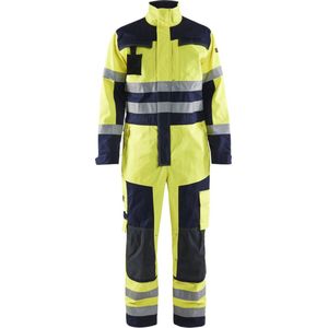 Blaklader Multinorm overall 6378-1514 - High Vis Geel/Marineblauw - C52