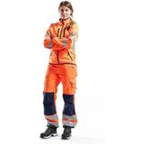 Blåkläder - 7155-1811 - Werkbroek - High Vis Oranje/Marineblauw - Slijtvast en Waterafstotend
