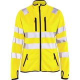Blåkläder 4926-2512 Dames Softshell jack High Vis Geel maat XL