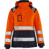 Blåkläder - 4904-1987 - Dames Shell Jack - High Vis Geel/Marineblauw