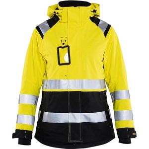 Blåkläder - 4904-1987 - Dames Shell Jack - High Vis Geel/Zwart
