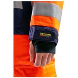 Blåkläder - 4904-1987 - Dames Shell Jack - High Vis - Oranje/Marineblauw