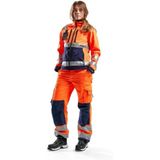 Blåkläder - 4902-2517 - Softshell Jack - High Vis - Oranje/Marineblauw - Ademend