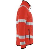 Blåkläder - 4941-1010 Microfleecevest - High Vis - Rood - Polyester