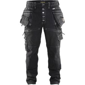 Blaklader Baggy denim stretch X1900 1999-1141 - Zwart