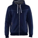 Blåkläder - 4933 Hoodie - Zwart - 2-laags Gebreid - Sherpa-voering
