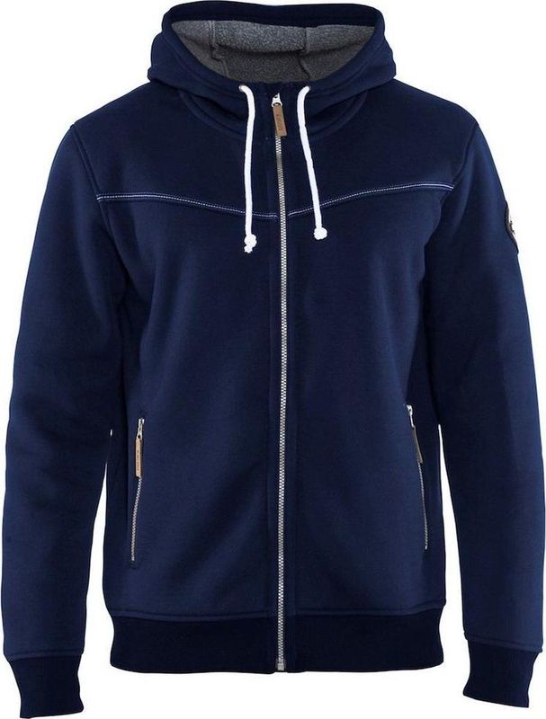 Blåkläder - 4933 Hoodie - Zwart - 2-laags Gebreid - Sherpa-voering