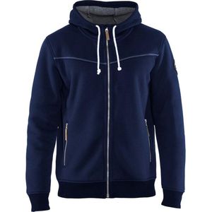 Blåkläder 4933-2514 Hoodie met warme voering Marineblauw maat XS