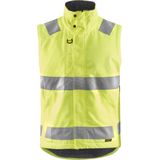 Blåkläder - 3870-1900 Bodywarmer - High Vis Geel - Waterafstotend - Met Ritsen