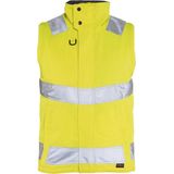 Blåkläder - 3870-1900 Bodywarmer - High Vis Geel - Waterafstotend - Met Ritsen