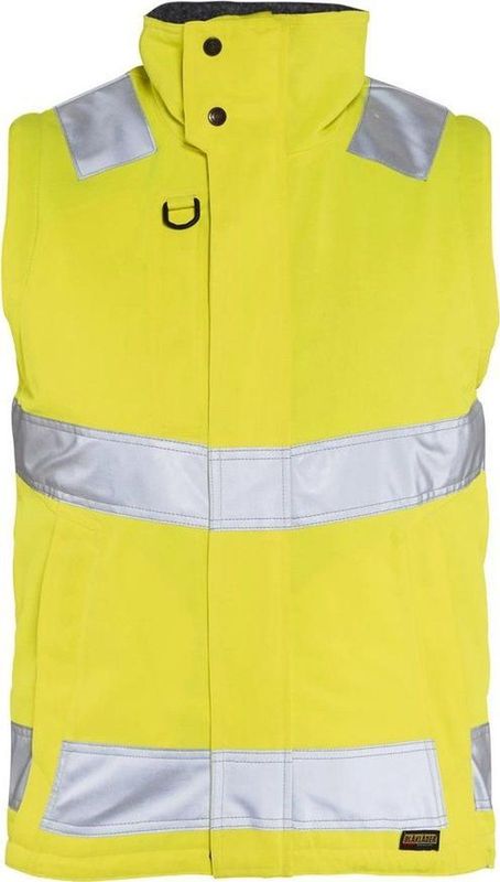 Blåkläder - 3870-1900 Bodywarmer - High Vis Geel - Waterafstotend - Met Ritsen