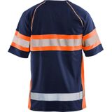 Blaklader UV-T-shirt High Vis 3337-1051 - Marineblauw Oranje
