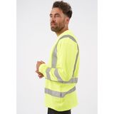 Blåkläder - 3385-1013 - UV-T-shirt - High Vis Geel - 100% Polyester - Lange Mouwen