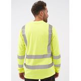 Blåkläder - 3385-1013 - UV-T-shirt - High Vis Geel - 100% Polyester - Lange Mouwen