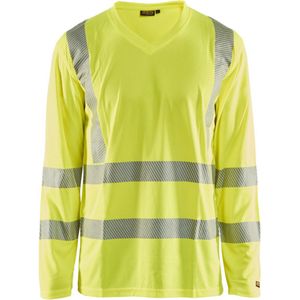 Blåkläder - 3385-1013 - UV-T-shirt - High Vis Geel - 100% Polyester - Lange Mouwen