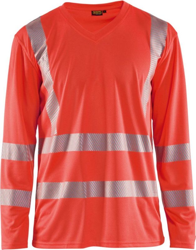 Blåkläder - 3385-1013 - UV-T-shirt - High Vis Rood - 100% Polyester