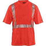BLAKLÄDER® unisex Warnschutz Shirt 3386 hellrot Größe XL