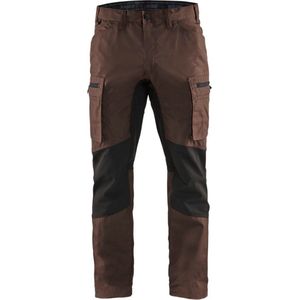 Blåkläder - Service Werkbroek - Bruin/Zwart - Stretch Materiaal