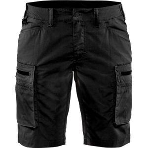 Blåkläder - 7149-1845 - Dames Short - Zwart - Stretchmateriaal