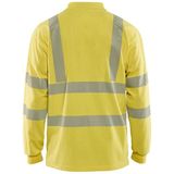 Polo - Lange Mouw - Geel - Vlamvertragend - Hoog Visibiliteit