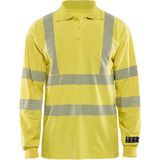 Polo - Lange Mouw - Geel - Vlamvertragend - Hoog Visibiliteit