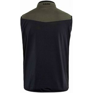 Softshell-Weste Blaklader rmellos + Stretch Khaki-Grün/Schwarz t.m 385025164599