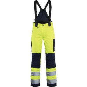 Blåkläder 7885-1977 Dames Winterwerkbroek High Vis High Vis Geel/Marineblauw maat D24