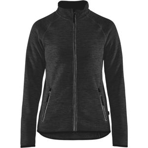 Blåkläder 4912-2117 Dames gebreid vest Antraciet/wit maat XL