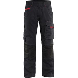Blaklader Service Werkbroek met stretch 1495-1330 - Mannen - Zwart/Rood