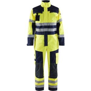 Blaklader Multinorm overall 6378-1514 - High Vis Geel/Marineblauw - C46