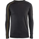 Blåkläder - 4799-1734 Onderhemd - Donkergrijs/Geel - 100% Merinowol