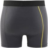 Blåkläder 1847-1734 Boxershort 100% merino XLIGHT Donkergrijs/Geel maat L