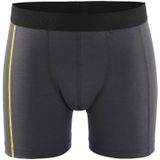 Blåkläder - 1847-1734 - Boxershort - Donkergrijs/Geel - 100% Merino Wol
