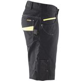 Blaklader Service short 1499-1330 - Zwart/High Vis Geel