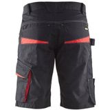 Blaklader Werkshort 1499 zwart/rood