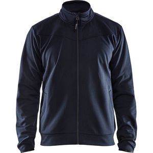 Blåkläder - 3362-2526 - Sweatshirt met Rits - Donker Marineblauw/Zwart - 100% Polyester