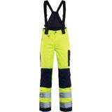 Blaklader Dames Winterwerkbroek High Vis 7885-1977 - High Vis Geel/Marineblauw