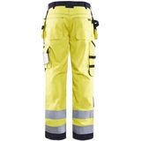 Blaklader Multinorm werkbroek 1579-1514 - High Vis Geel/Marineblauw