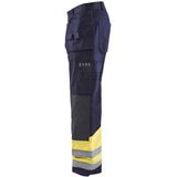 Blaklader Multinorm werkbroek 1479-1514 - Marine/High Vis Geel