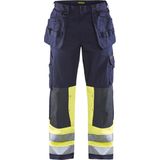 Blaklader Multinorm werkbroek 1479-1514 - Marine/High Vis Geel