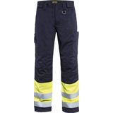 Blaklader Multinorm Winterwerkbroek 1869-1514 - Marine/High Vis Geel