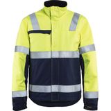 Blåkläder 4069-1514 Multinorm Winterjas High Vis Geel/Marineblauw maat M