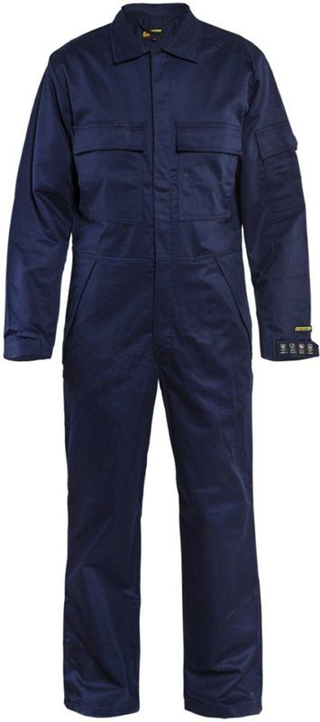 Blåkläder - 6704-1516 - Vlamvertragende Overall - Marineblauw - Duurzaam - Industrieel Wasbaar