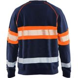Blåkläder - 3359-1158 - Sweater - Marineblauw/Oranje - High Vis