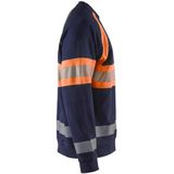 Blåkläder - 3359-1158 - Sweater - Marineblauw/Oranje - High Vis