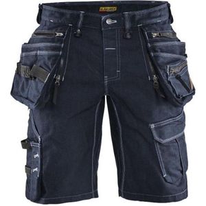 Blåkläder - 1992-1141 Short - Denim Stretch - Marineblauw/Zwart - CORDURA®