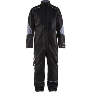 Blaklader Vlamvertragende Overall 6061-1516 - Zwart/Grijs - D112