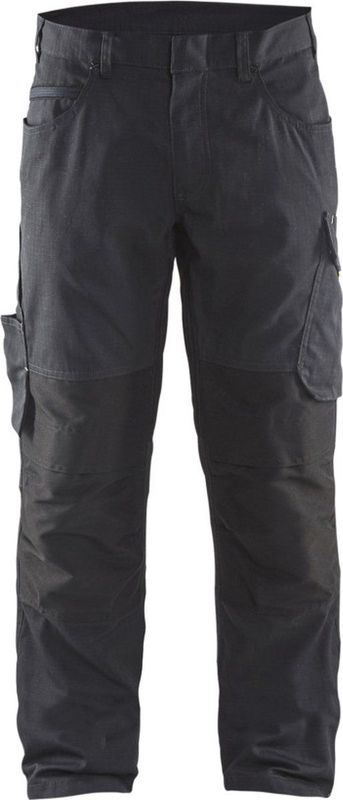 Blaklader Service werkbroek met stretch zonder spijkerzakken 1495-1330 - Zwart/Donkergrijs